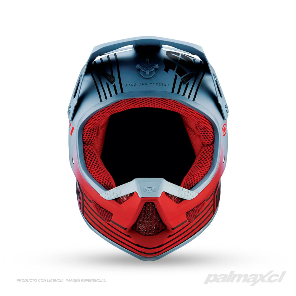 Casco Downhill / MTB / BMX modelo Status Caltec Grey | 100 Percent